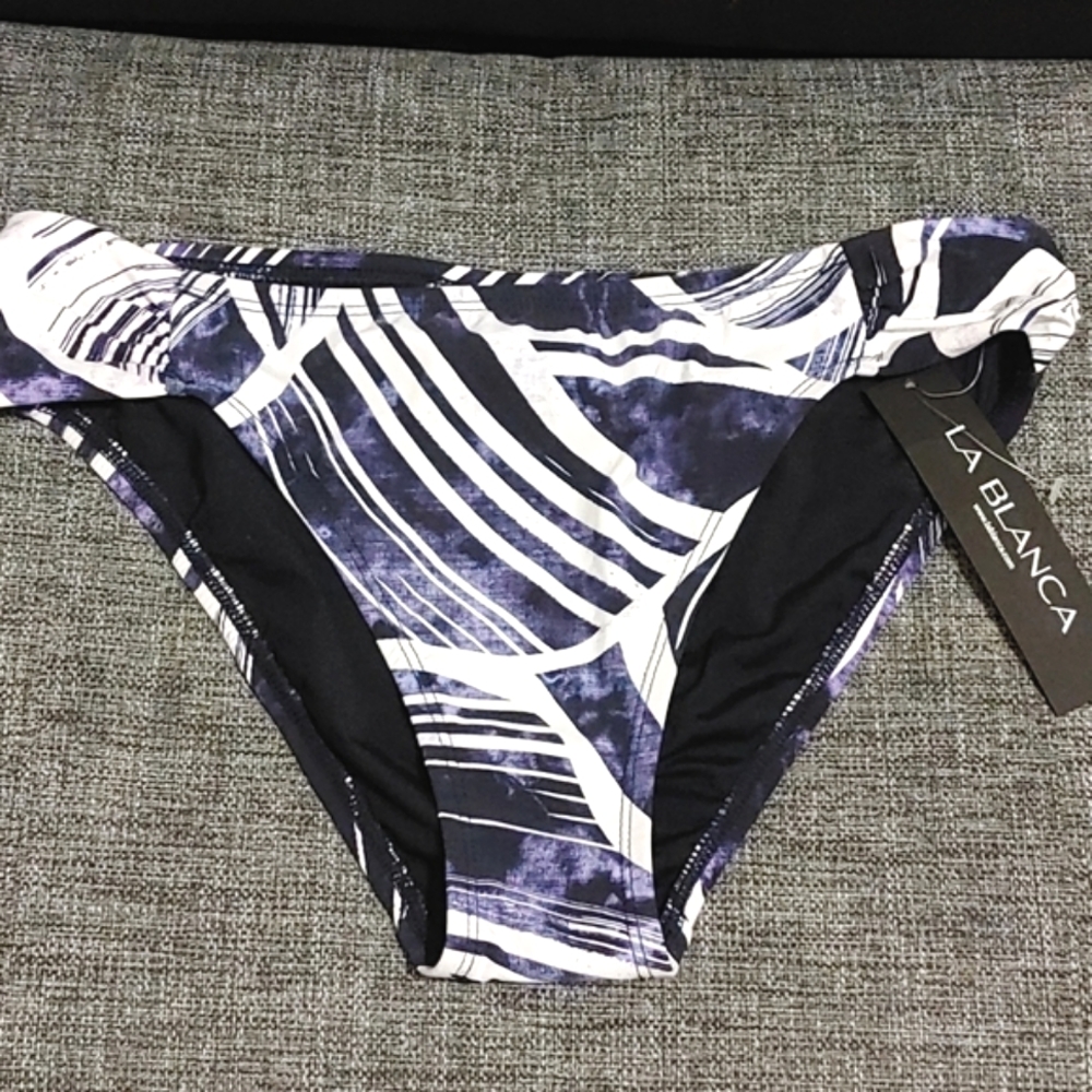 La Blanca bikini moderate coverage Bottom, NEW